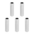 10pcs Aluminum Spacer 3 8 Od X 1 4 Id 1-1 2 Length Screw Standoff Bushing Plain Finish Unthreaded Round Metal For Screws Bolts 