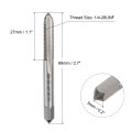1 4-28 Unf B2 Spiral Point Thread Tap Screw Threading Tapping Tool High Speed Steel Machine Taps Bit