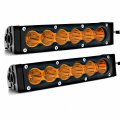 Angel Ma Single Row Led Light Bar 2pcs 7 Inch 30w Off-road Amber Yellow Spot Beam Work Diving Off Road Driving Fog Heavy Duty 