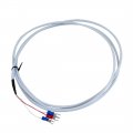 A11061400ux0129 2m Pt100 Ptfe 3 Fork Type Thermocouple Temperature Controller Sensor 0-300c 