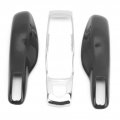 Macan Key Fob Cover Black Car Remote Cases Shell Trim Protective Car Case Platic Replacement For 911 Boxster Baked Silver