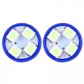 10pack Ice Blue T10 194 Halogen Light Bulb With Twist Socket Super Bright Instrument Panel Gauge Cluster Dashboard Bulbs