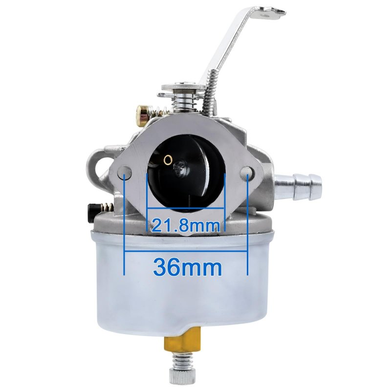 631793 631440 Carburetor With Gasket For Tecumseh H30 H50 H60 Hh60 Hh70 Fits 5hp 6hp 7hp 8hp 9hp Gasoline Engines Snow Blower
