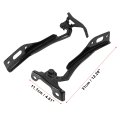 Pair Hood Hinges Driver And Passenger Side For Honda Civic 2012 2015 Ho1236127 Ho1236128 60120tr0a00zz 60170tr0a00zz Black