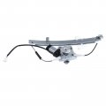 A-premium Electric Power Window Regulator With Motor Compatible Mitsubishi Mirage 1993-1996 Rear Driver And Passenger Side 2-pc
