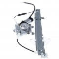 A-premium Electric Power Window Regulator With Motor Compatible Mitsubishi Mirage 1993-1996 Rear Driver And Passenger Side 2-pc