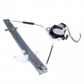 A-premium Electric Power Window Regulator With Motor Compatible Mitsubishi Mirage 1993-1996 Rear Driver And Passenger Side 2-pc