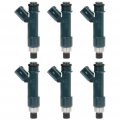 Aintier 23250-0p030 Engine Fuel Injectors Set Compatible With 2003-2010 For Toyota 4runner 2007-2009 Fj Cruiser 2005-2011