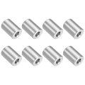 8pcs 304 Stainless Steel Spacer 6mm Id X 14mm Od Mm Length 24 0 55 0 79 Inch Screw Standoff Bushing Plain Finish Unthreaded 