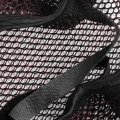 Uxcell Xl Heat Resistant Breathable Seat Saddle 3d Mesh Cover Black Red Replacement For Motorcycle