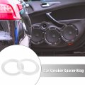 X Autohaux 2pcs For 4 Inch Car Speaker Spacer Ring Mounting Plate Acrylic 79mm Id