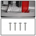 Acanii For 2002-2006 Dodge Ram 1500 03-06 2500 3500 Chrome Led Rear Tail Lights Brake Lamps Replacement Left Right