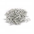 Uxcell 15mm X 7mm Plastic Led Light Strip Fixing Mounting Bracket Clear 100pcs