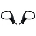 Power Door Mirror Pair For 2012 Honda Civic Driver And Passenger Side Non Heated Textured Black Replacement 76258tr6c01 