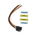 Ford Mustang 1997-2009 Hvac Blower Switch Connector Pa6 Spade Terminal 8 1 Length Replacement For 1u2z-14s411-ba 1u2z14s411bb 