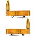 Parking Signal Assembly Pair For Ford F Pickup Series Super Duty Excursion 1999 2000 2001 Driver And Passenger Side Dot 