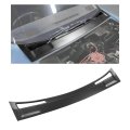 Windshield Wiper Cowl Arm Cover For 1973-1982 Chevrolet Chevy Corvette C3 Compartment Black Plastic 