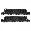 G-plus Front Bumper Bracket Left Right Side Compatible With 2010-2015 Hyundai Tucson 865142s000 865132s000 Black