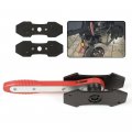 G-plus Red Car Ratcheting Brake Piston Press Tool Wrench Caliper Pad Repair Instalation Compressor Ratchet Spreader Automotive