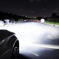 Alla Lighting 4000 Lumens 5201 5202 Led Fog Lights Bulbs Daytime Running Drl 6000k Xenon White Xtreme Super Bright Ps19w Ps24w 