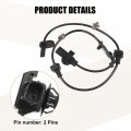 Uxcell 1pcs Front Right Abs Sensor Wheel Speed For Honda Insight 29021 1 5l Electric Gas 2 0l Gas Civic 2016-2020 1 2