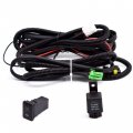 Fog Lights Driving Lamps Replacement For 2009-2012 Toyota Rav4 Clear Bumper Light Assembly W Bulb Harness Switch