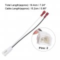 Uxcell 4pcs Car Speaker Connector Harness Adapter For Dodge Charger Front Dash 2011-2020 Nitro 2007-2011