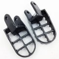 Hongk- Gunmetal Black Mx Foot Pegs Compatible With Cr80r Expert Cr85r Xr250r Xr400r Xr600r Xr650l Xr650r B01bi83a9u