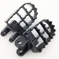 Hongk- Gunmetal Black Mx Foot Pegs Compatible With Cr80r Expert Cr85r Xr250r Xr400r Xr600r Xr650l Xr650r B01bi83a9u