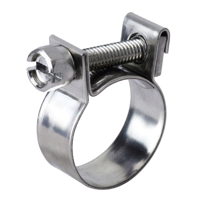 30 Pack Stainless Steel Fuel Injection Hose Clamps Sae 17 5 8 To 45 64 In 16mm 18mm Diameter Range