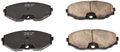 Z16 Replacement Ceramic Brake Pads Front 16-466 For Kia Rio Mazda Protege Ford Escort Aspire 323 And Mercury Tracer 