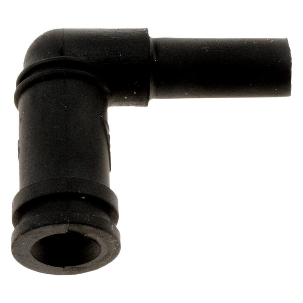 Soft Vacuum Tubing Elbow Vinyl Right Angle Connector 1 8 In By 11 6 Outer Diameter Black Alx-pau-mm-47410-cl360a50
