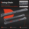 A-premium 9pcs Engine Timing Chain Kit W Tensioner Guide Fits Dohc V6 3 5l Compatible With Nissan Altima 2002-2006 Maxima
