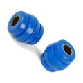 Strut Rod Bushing Set For 1990 1991 1992 1993 Mazda B2200 B2600 Natural Rubber Blue 2 01 In Height Front Position