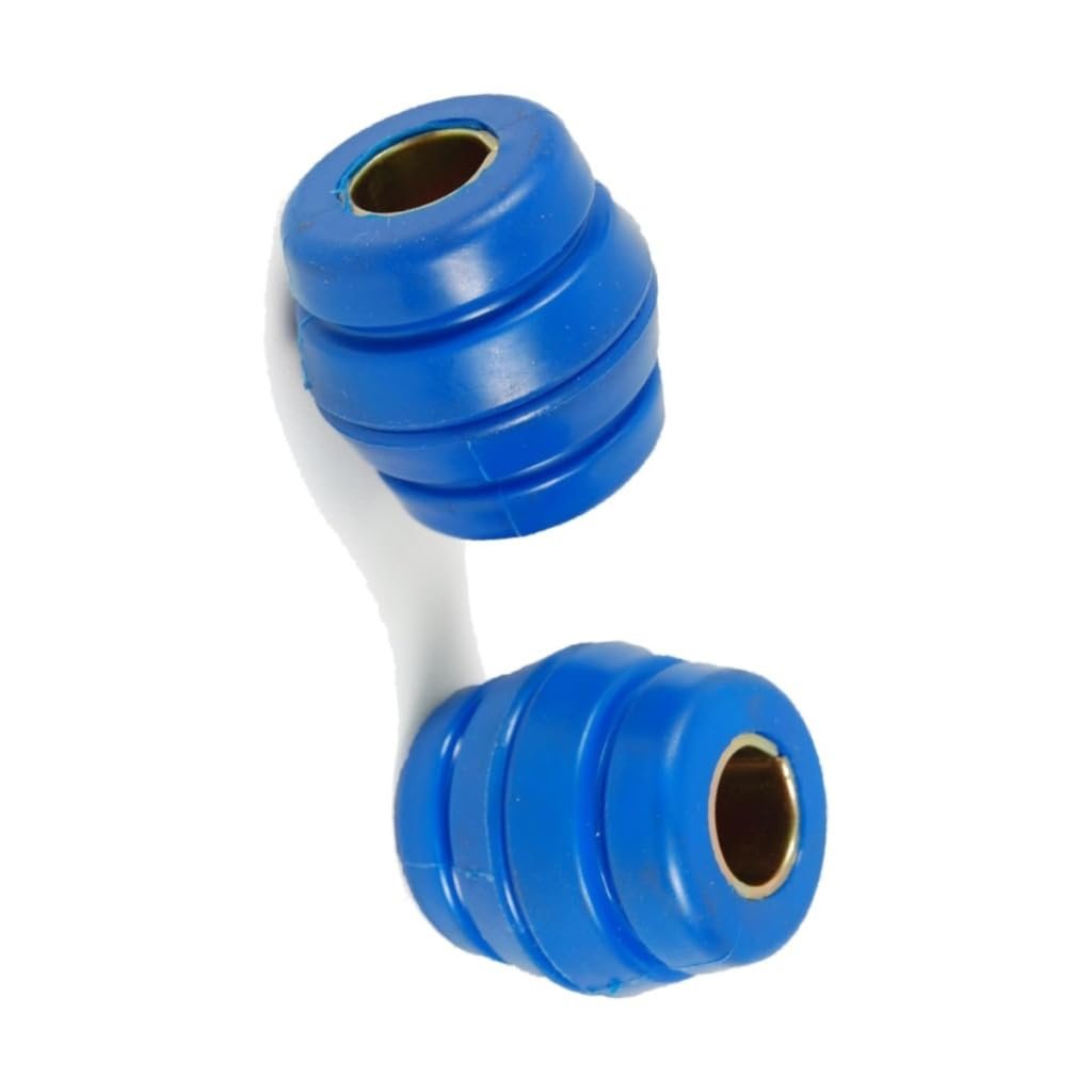 Strut Rod Bushing Set For 1990 1991 1992 1993 Mazda B2200 B2600 Natural Rubber Blue 2 01 In Height Front Position