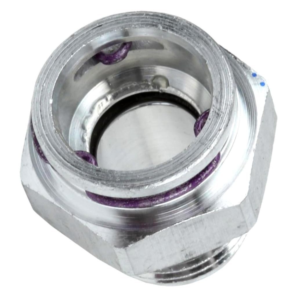 Engine Oil Cooler Line Connector For Chevy Camaro 2010 2011 2012 2013 2014 2015 Alloy Steel Threaded End 2 0 75 In Outside
