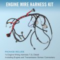 Engine Wiring Harness W O Calif Replacement For Ford F250 F350 F450 F550 Super Duty Excursion V8 7 3l Diesel 2002 2003 Replaces