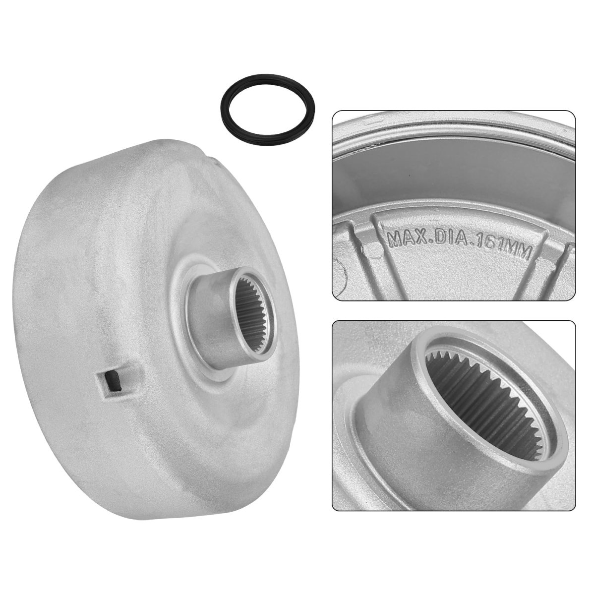 Rear Brake Drum Hub For Honda Rancher 420 Trx420 2007 2013 Includes Seal Ring Shoes And Springs Part Number 43620-hp5-600