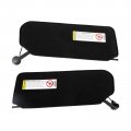 Topteng Sun Visor Vanity Mirror C5 Black Sunvisors Shaded Fit For Corvette 8 Cyl 5 7l 1997-2004