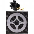Niche Rear Right Break Rotor Caliper Kit For Yamaha Yfz450 Yfz450le 4d3-2582w-00-00 5tg-2582w-00-00 5lp-2580w-10-00 Atv