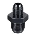 6an-8an Male Fuel Fitting Fit 9 168 Unf 1 2 Hole 1 54 Length Aluminum Straight Union Coupler Connector Hose Adapter For 