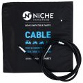 Niche Rear Hand Brake Cable For Honda Foreman 450 Trx450fe Trx450fm 43460-hn0-a00