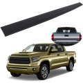 1pc Top Rear Tailgate Moulding Trim Abs Matte Black Compatible With 2014-2018 For Toyota Tundra