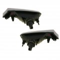 Karparts360 For Jeep Liberty 2008 2009 2010 2011 2012 Park Signal Light Assembly Driver And Passenger Side Pair W Bulbs