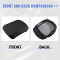 Uxcell Center Console Armrest Box Cover For Toyota Rav4 2014-2018 Pad Interior Anti-scratch Cotton Protector Decoration Black
