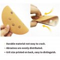 Speedwox 50 Pcs Sanding Discs 5 Inch 8 Hole Assortment 10 Each Of 60 80 120 150 220 Assorted Grits Dustless Hook And Loop