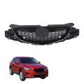 Plastic Front Bumper Grille Black With Chrome Molding Trim Replacement For Cx5 2013 2014 Ma1200187 