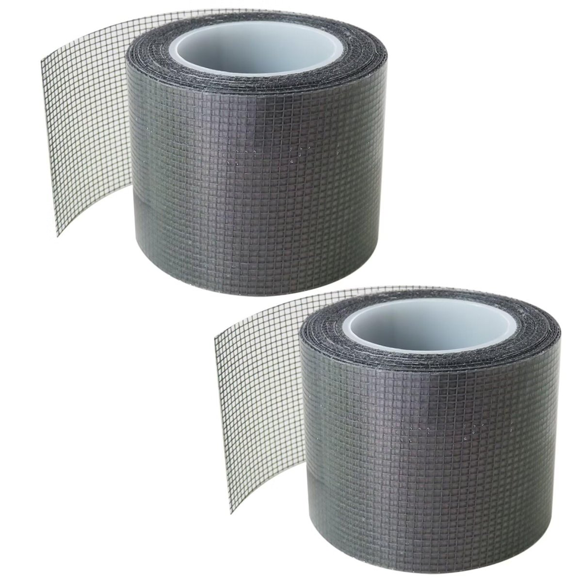 Instant Screen Repair Kit 2-pack 2 X16 5 Black Fiberglass Tape For Windows Doors Fixes Tears Holes