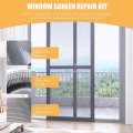 Instant Screen Repair Kit 2-pack 2 X16 5 Black Fiberglass Tape For Windows Doors Fixes Tears Holes