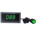 Uniquegoods 6v 12v 24v Digital Display Led Dc Motor Speed Controller Pwm Stepless Control Switch Hho Driver Black Ccm5d Green 